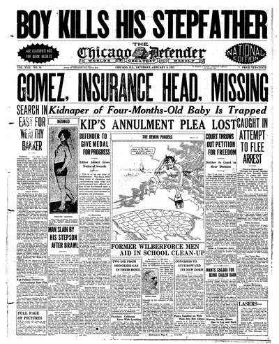 Chicago Defender, Jan 8, 1927