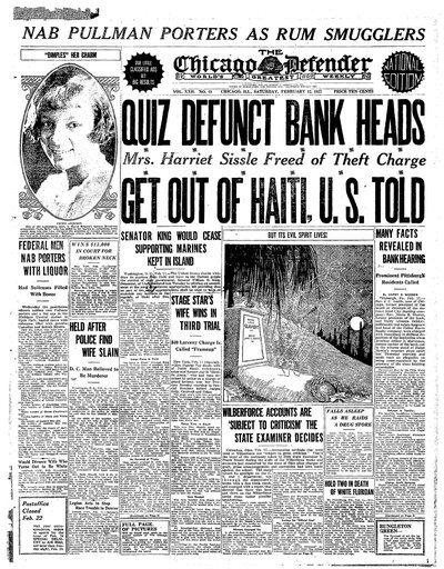Chicago Defender, Feb 12, 1927