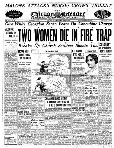 Chicago Defender, Apr 16, 1927