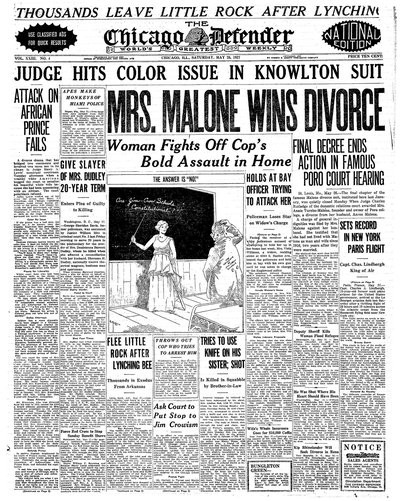 Chicago Defender, May 28, 1927