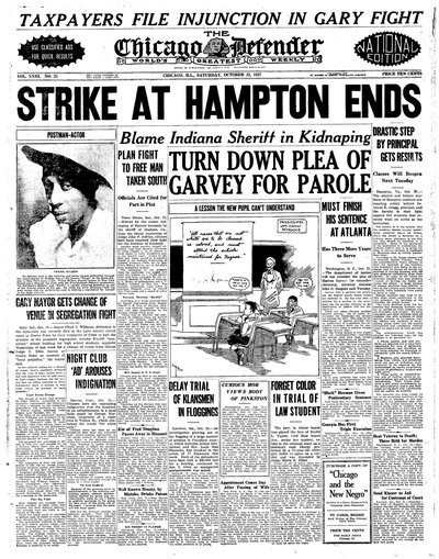 Chicago Defender, Oct 22, 1927