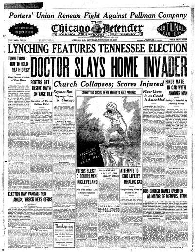 Chicago Defender, Nov 19, 1927