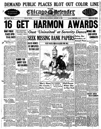 Chicago Defender, Jan 14, 1928