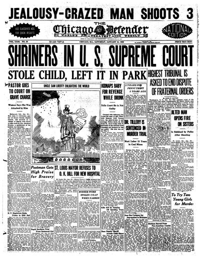 Chicago Defender, Jan 21, 1928