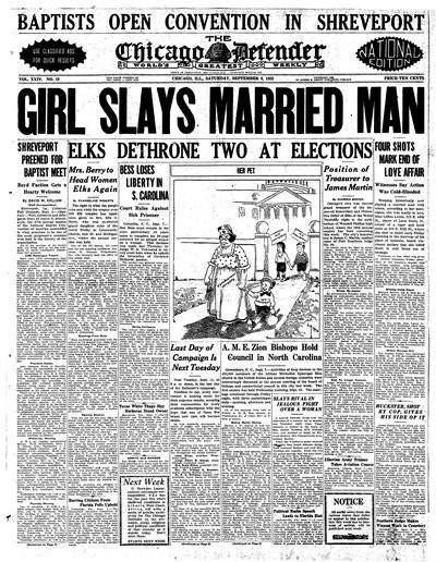 Chicago Defender, Sep 8, 1928