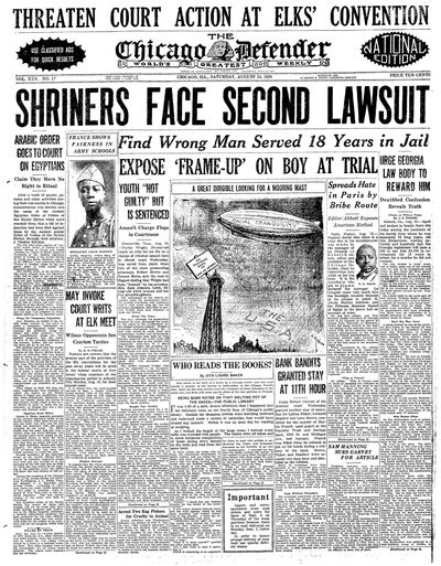Chicago Defender, Aug 24, 1929