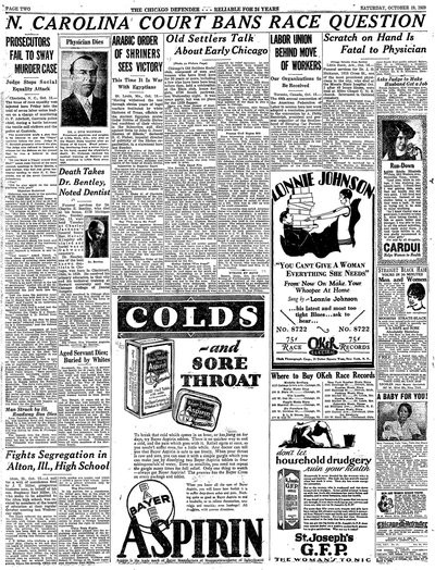 Chicago Defender, Oct 19, 1929