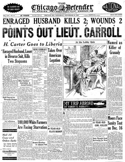 Chicago Defender, Nov 23, 1929