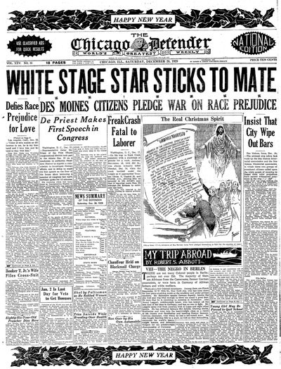 Chicago Defender, Dec 28, 1929