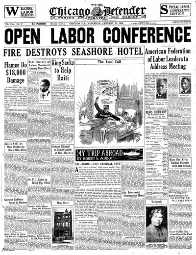 Chicago Defender, Jan 25, 1930