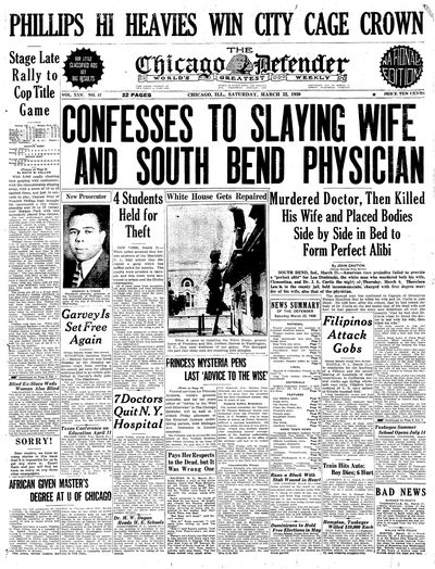 Chicago Defender, Mar 22, 1930