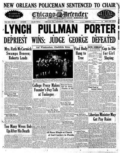 Chicago Defender, Apr 12, 1930