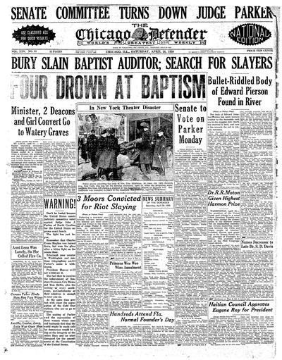 Chicago Defender, Apr 26, 1930