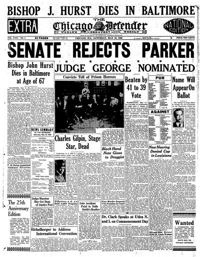 Chicago Defender, May 10, 1930