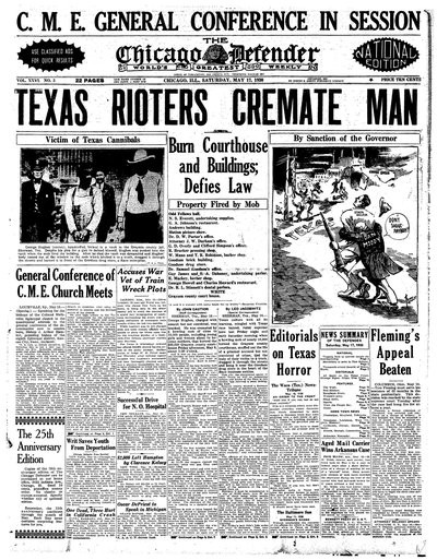 Chicago Defender, May 17, 1930