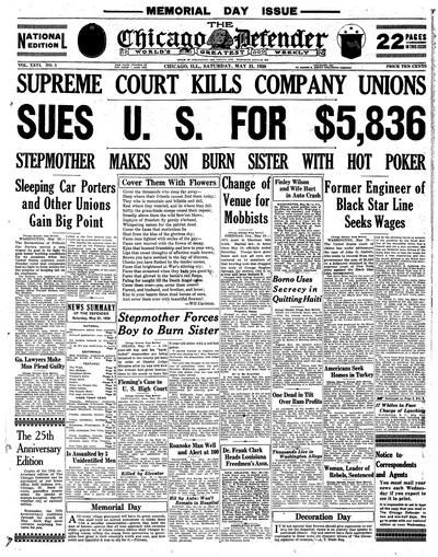 Chicago Defender, May 31, 1930