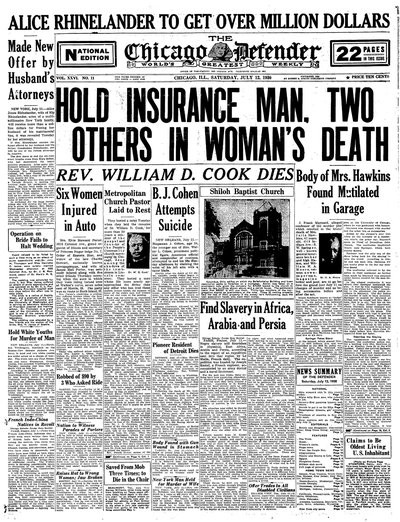 Chicago Defender, Jul 12, 1930