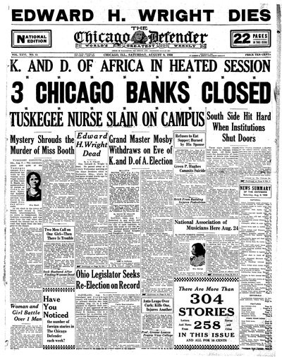 Chicago Defender, Aug 9, 1930