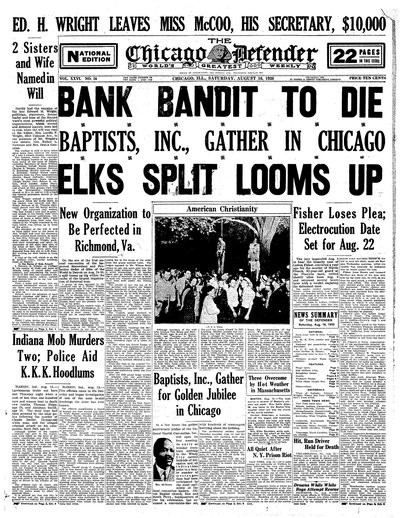 Chicago Defender, Aug 16, 1930