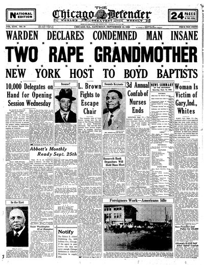 Chicago Defender, Sep 13, 1930