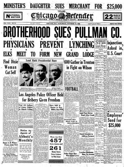 Chicago Defender, Oct 18, 1930