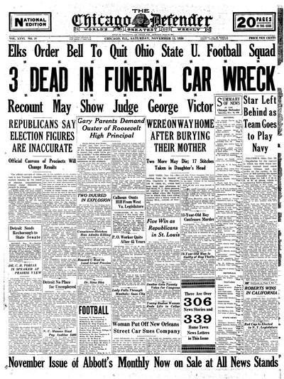 Chicago Defender, Nov 15, 1930