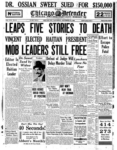 Chicago Defender, Nov 22, 1930