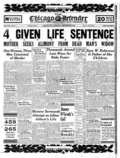 Chicago Defender, Dec 20, 1930