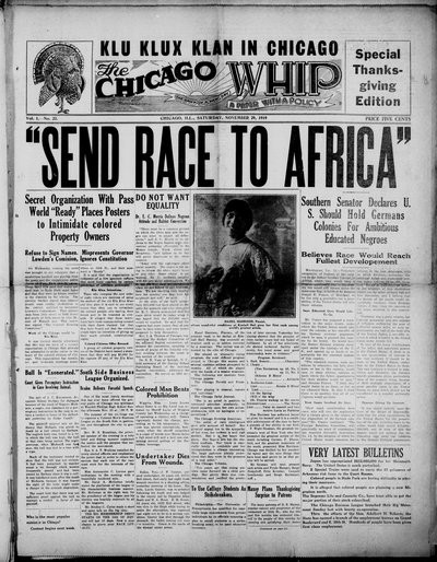 Chicago Whip, Nov 29, 1919