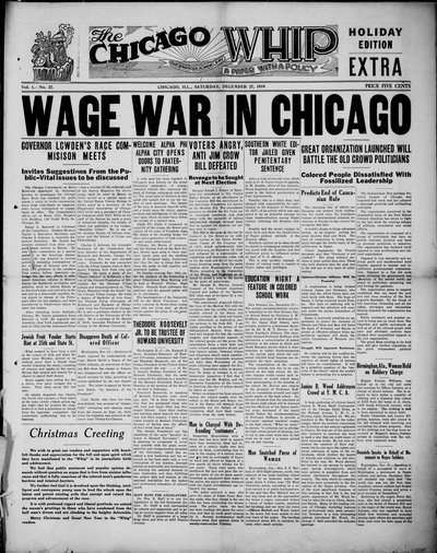 Chicago Whip, Dec 27, 1919