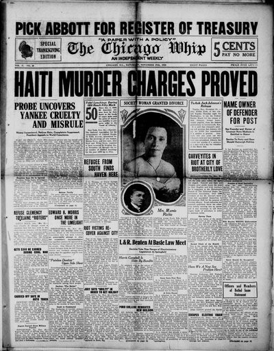 Chicago Whip, Nov 27, 1920