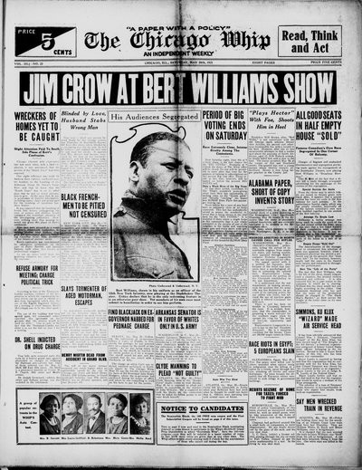 Chicago Whip, May 28, 1921