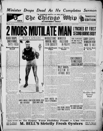 Chicago Whip, Nov 26, 1921