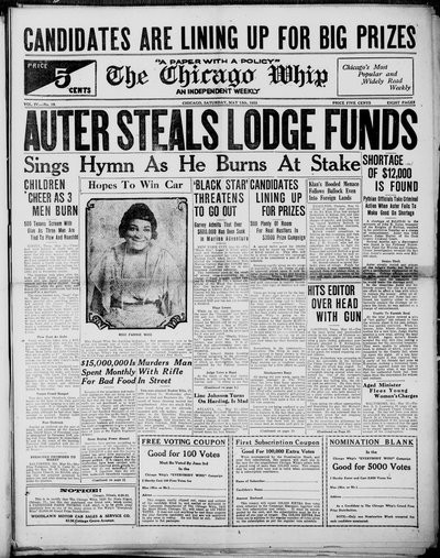 Chicago Whip, May 13, 1922