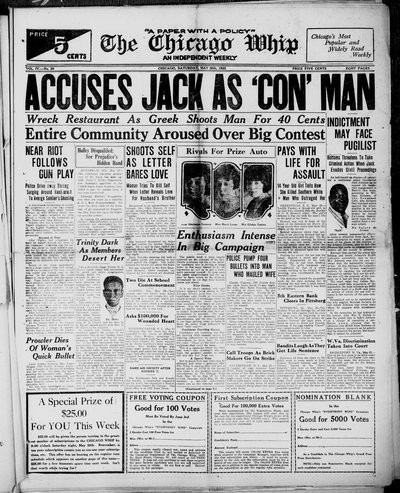 Chicago Whip, May 20, 1922