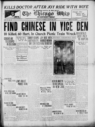 Chicago Whip, Aug 12, 1922