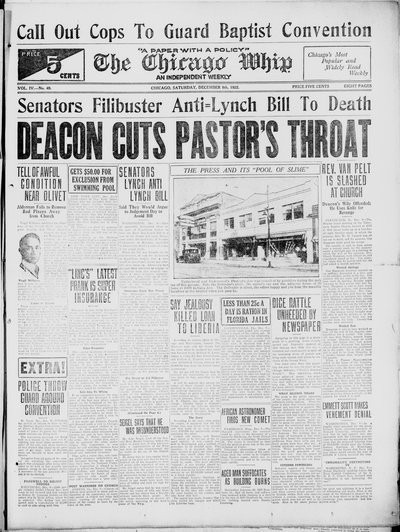Chicago Whip, Dec 9, 1922