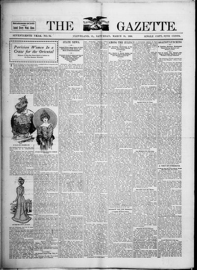 The Gazette, Mar 31, 1900