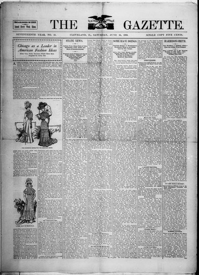 The Gazette, Jun 16, 1900