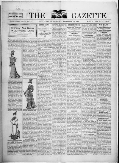 The Gazette, Sep 15, 1900