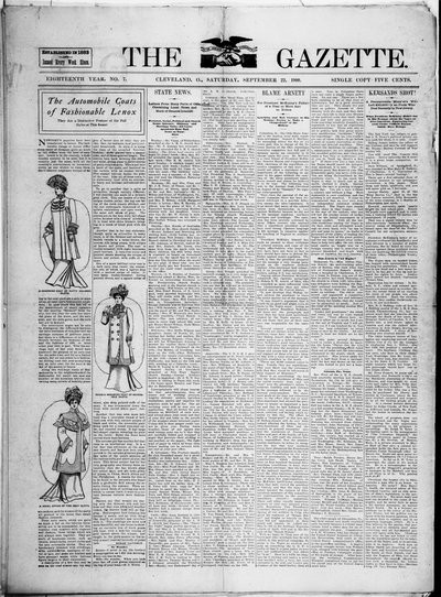 The Gazette, Sep 22, 1900