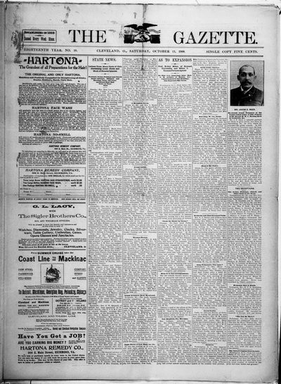The Gazette, Oct 13, 1900