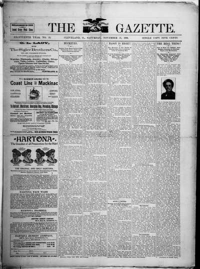 The Gazette, Nov 17, 1900