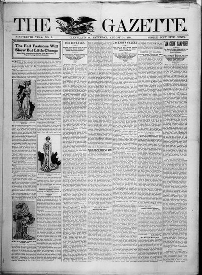 The Gazette, Aug 24, 1901