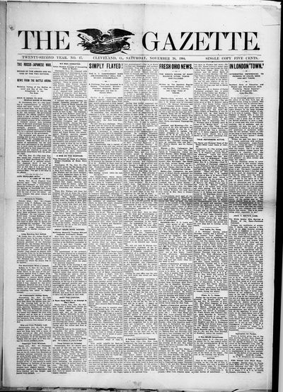 The Gazette, Nov 26, 1904