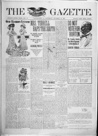 The Gazette, Oct 19, 1907