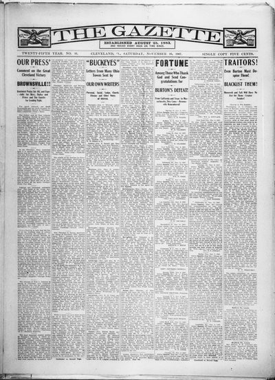 The Gazette, Nov 16, 1907
