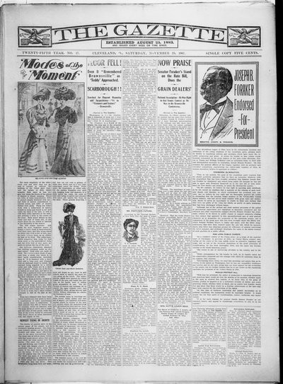 The Gazette, Nov 23, 1907