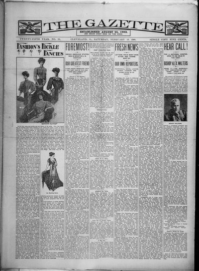 The Gazette, Feb 15, 1908