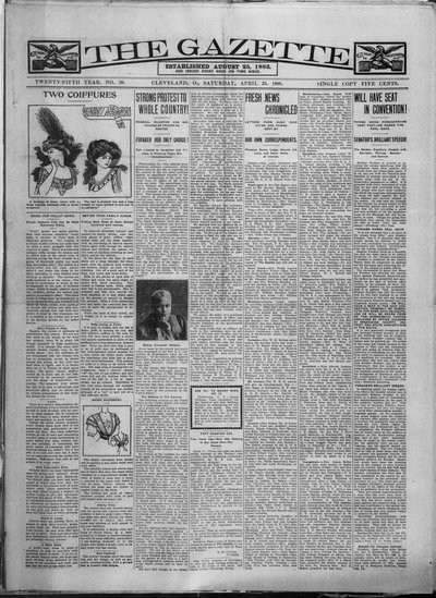 The Gazette, Apr 25, 1908